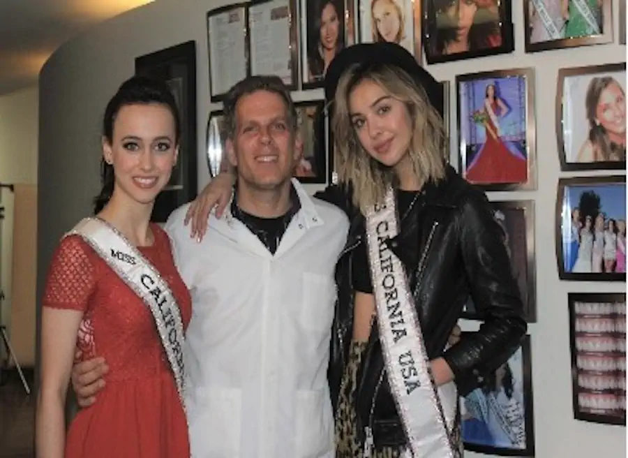 Dr Goodman with Miss California