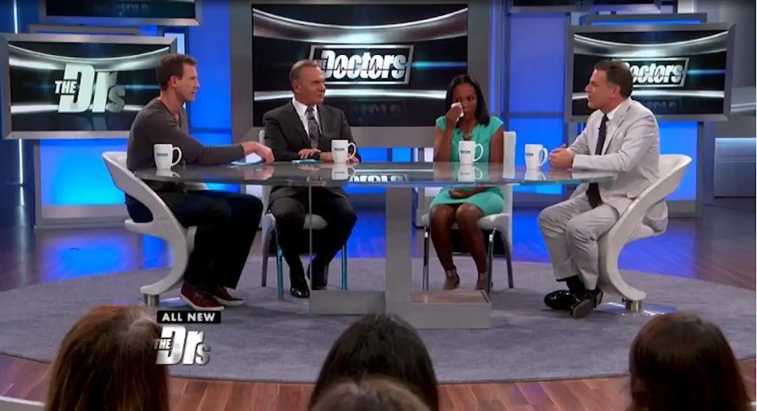 The Doctors TV Show - Dr Goodman in Studio